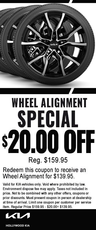 $20 Off Wheel Alignment